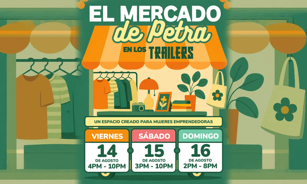 El Mercado de Petra del 14 al 16 de agosto de 2026
