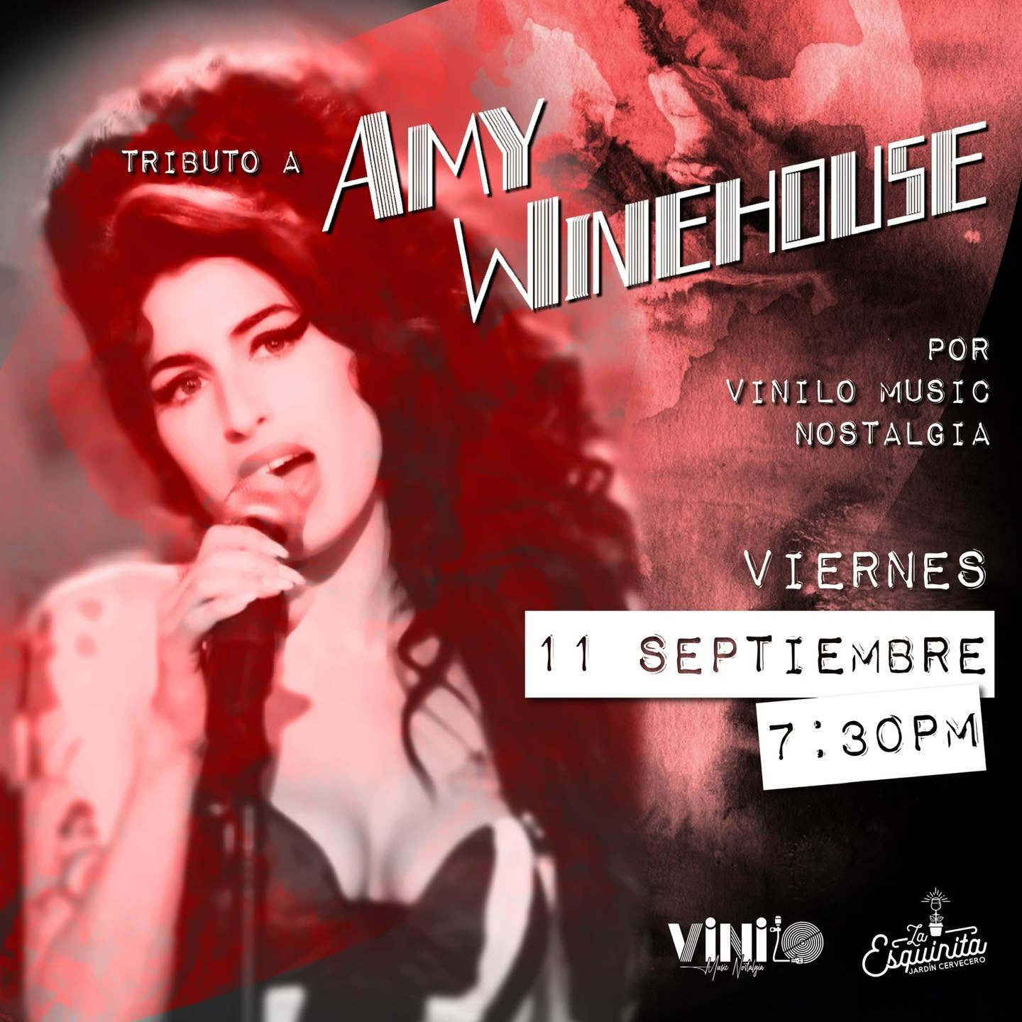 Tributo a Amy Winehouse por Vinilo Music Nostalgia