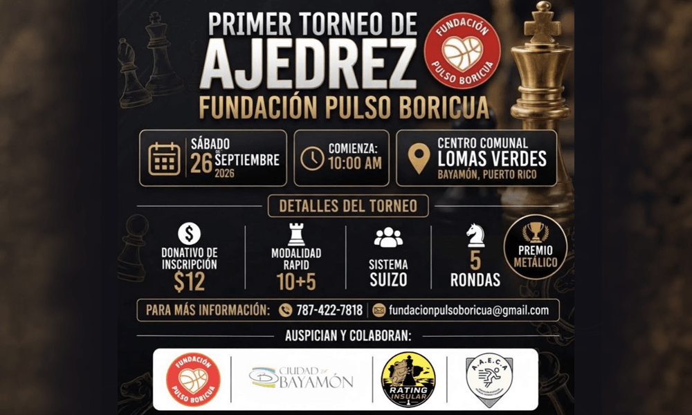 Un evento abierto a toda la comunidad para disfrutar del ajedrez y apoyar una buena causa.