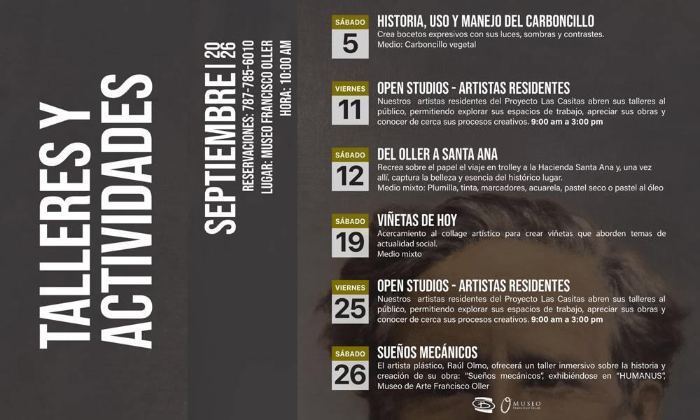 Calendario del MFO para el mes de Septiembre 2026