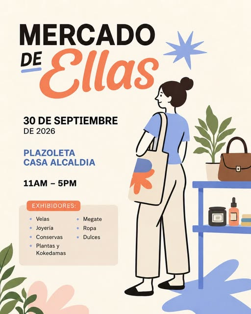 Mercado de ellas en Plazoleta Casa Alcaldía