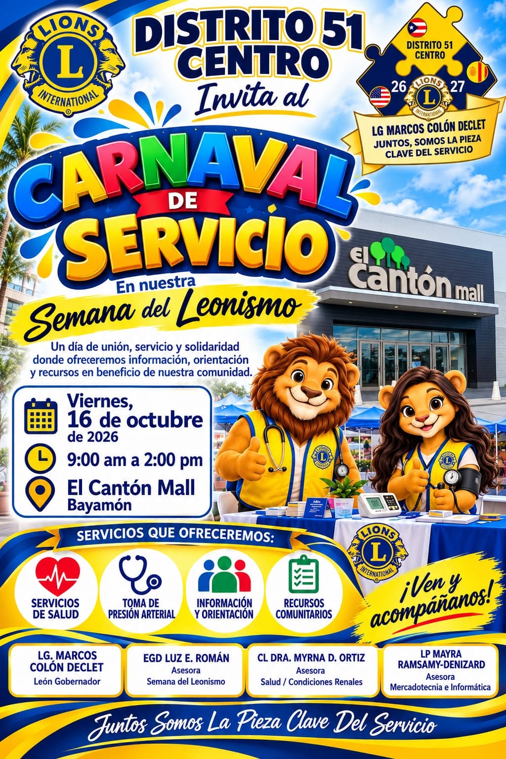 Carnaval de Servicio Semana del Leonismo