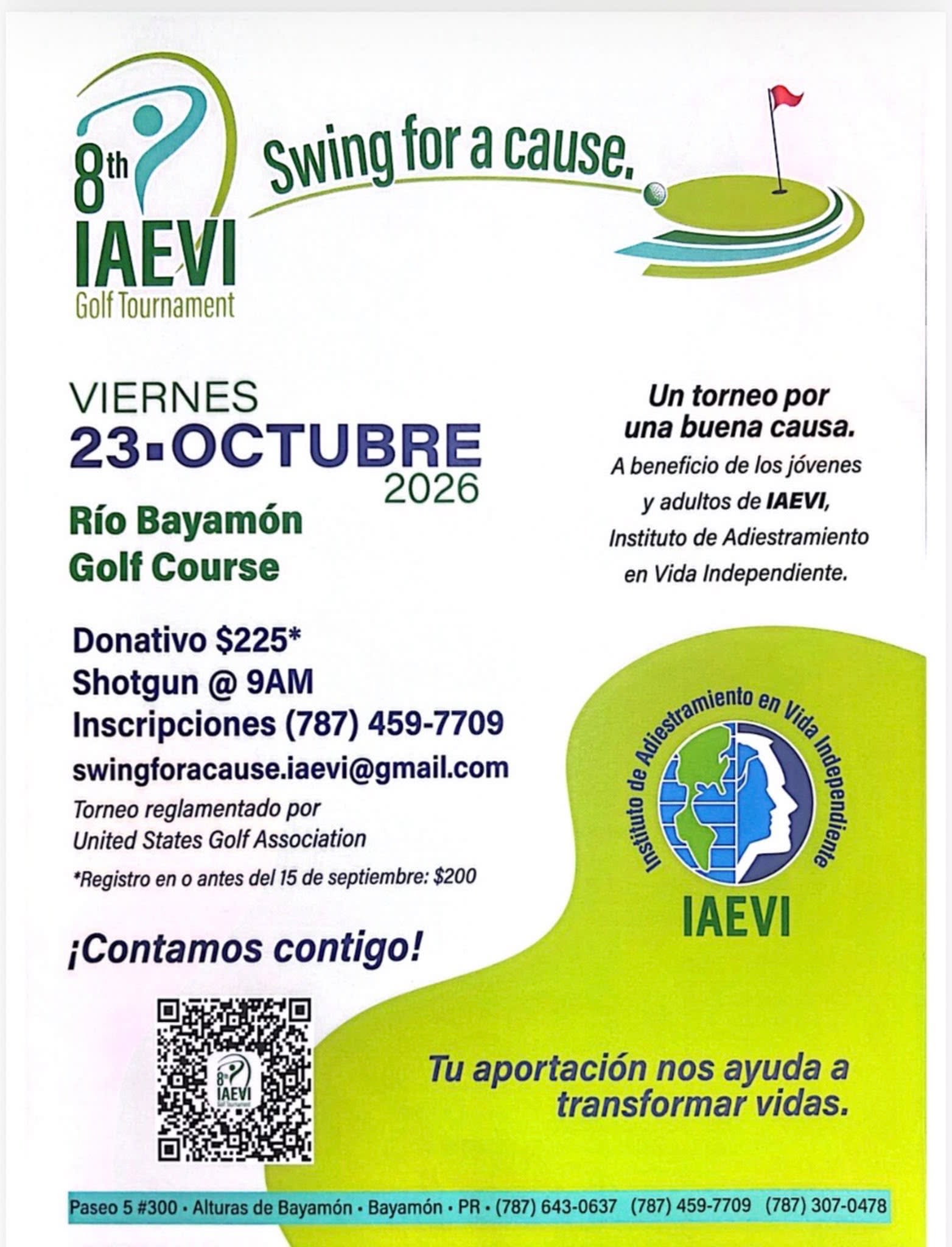 Swing for a cause