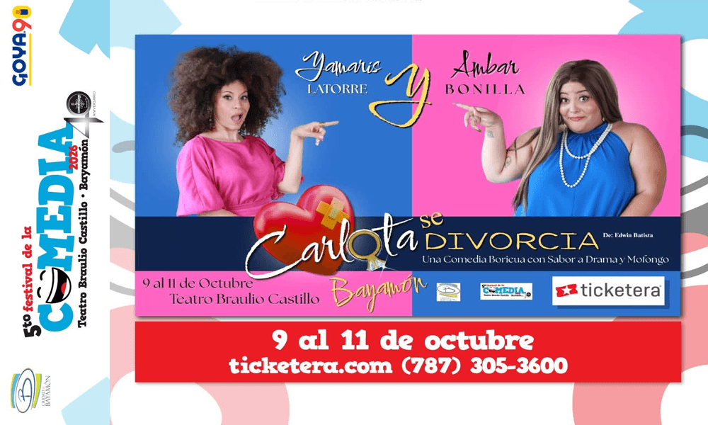 Carola se Divorcia en el Teatro Braulio Castillo