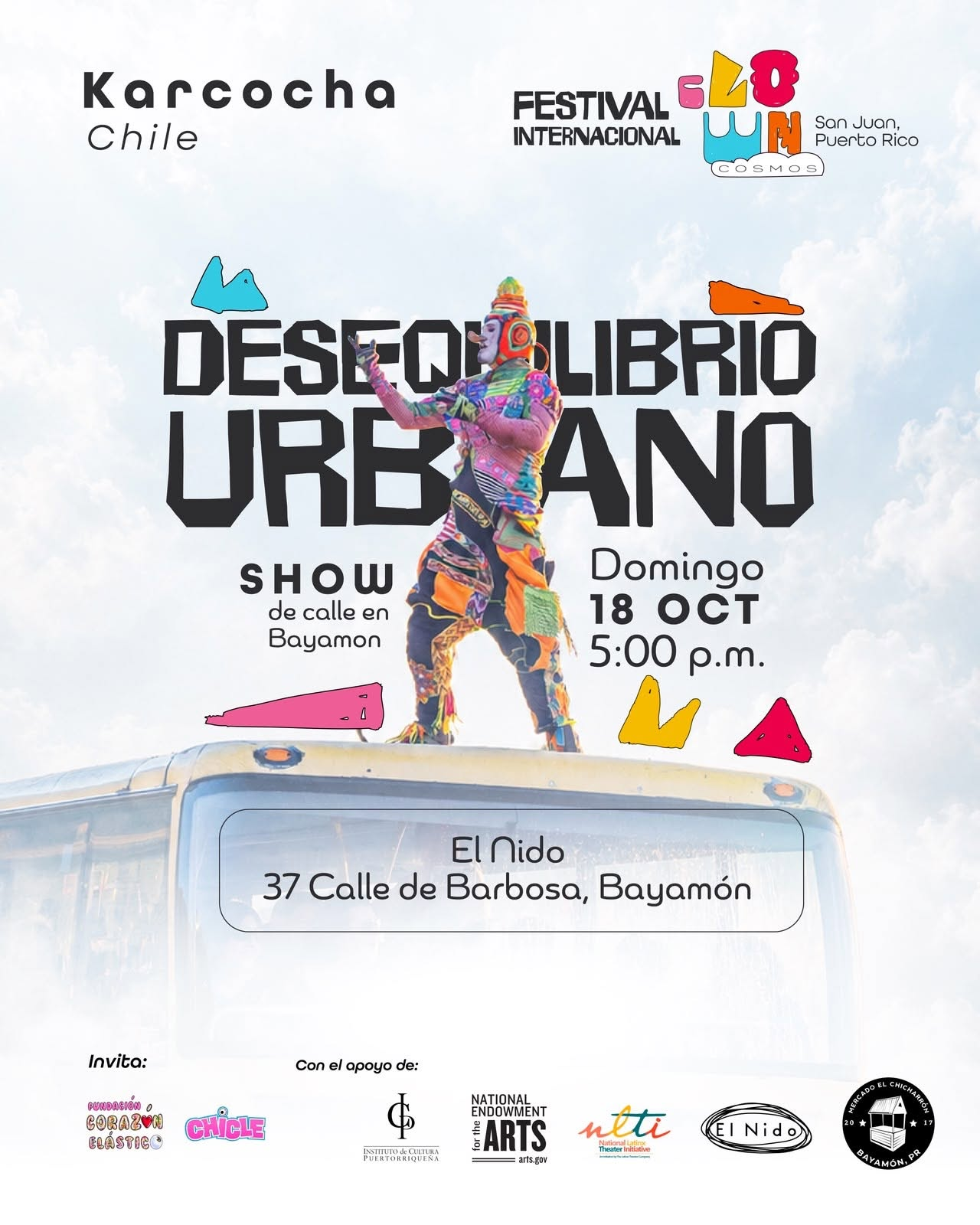 Show en El Nido Desequilibrio Urbano