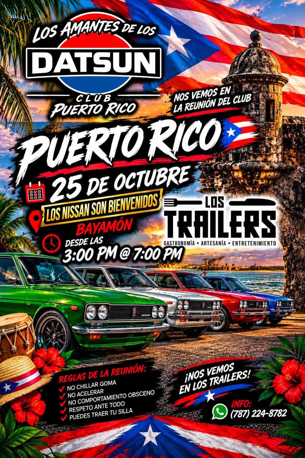Los amantes de los Datsun llegan a los Trailers