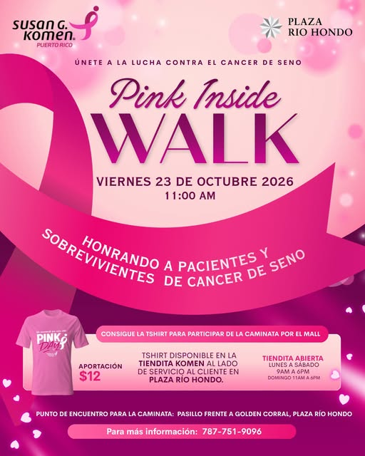 Pink Inside Walk Susan g Komen