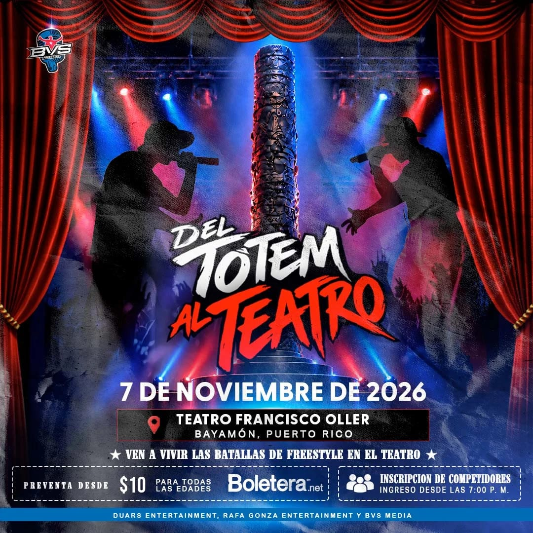 Del Totem al Teatro batalla de Freestyle