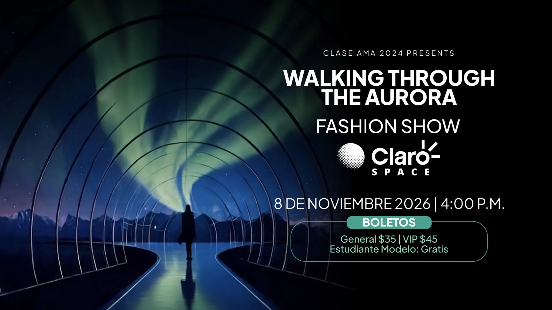 Walking Through The Aurora