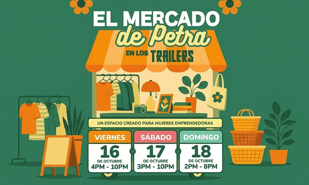 El Mercado de Petra en los Trailers del 16-18 de octubre de 2026