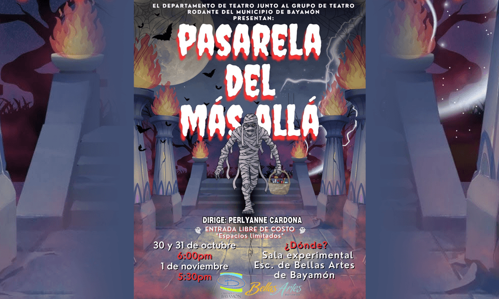 Pasarela del mas Alla 30 y 31 de octubre en la Escuela de Bellas Artes